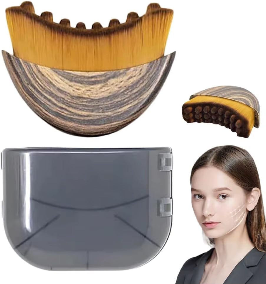 Lymphatic Contour Face Brush – Facial Sculpting & Puffiness